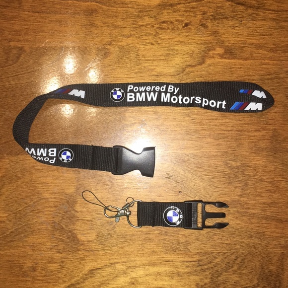 BMW | Accessories | New Bmw Id Badge Holder Lanyard Black White | Poshmark